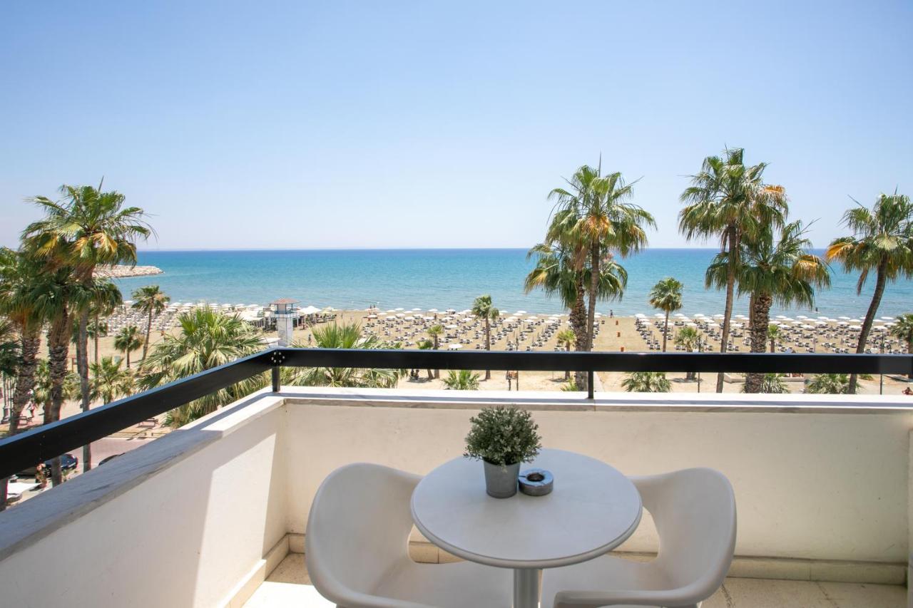 Les Palmiers Sunorama Beach Apartments Larnaca Exteriör bild